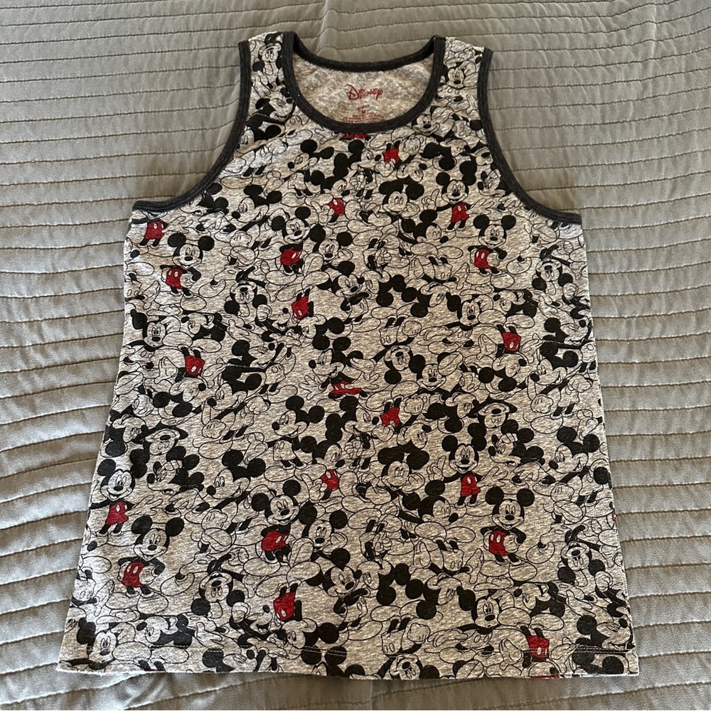 Disney Mickey Mouse all over print tank top - medium
